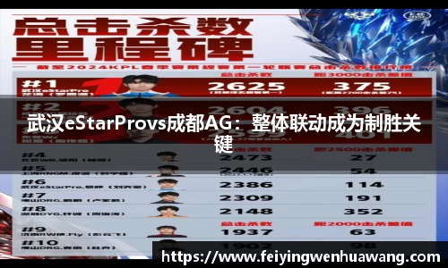 武汉eStarProvs成都AG：整体联动成为制胜关键